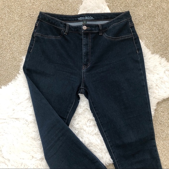 wild fable Denim - Wild Fable by Target high rise skinny jeans